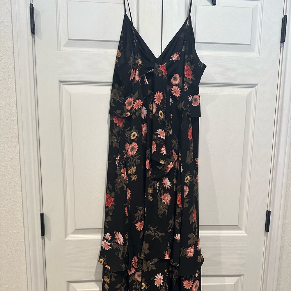 COPY - Super cute maxi dress Gibson & Latimer.  Work once EUC. Large.
